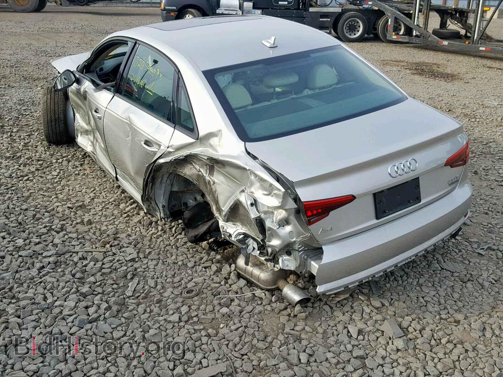 2017 AUDI A4 - VIN: WAUANAF4XHN026350 - Фото 3