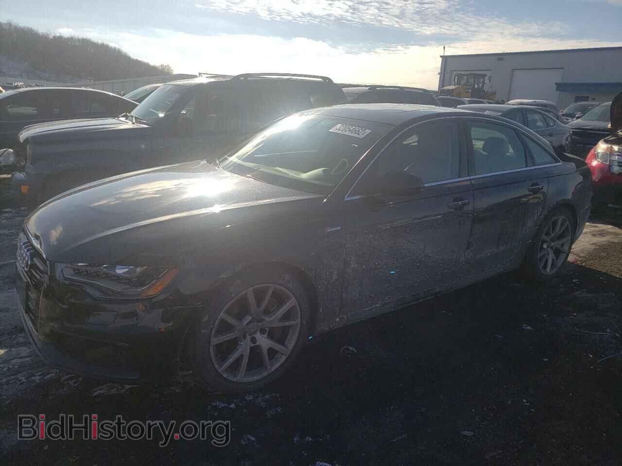 2012 AUDI A6 - VIN: WAUHGAFCXCN153303 - Фото 2