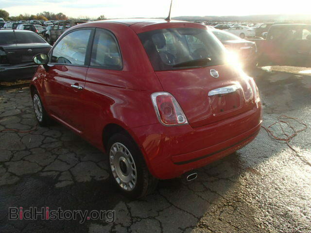 2012 FIAT 500 - VIN: 3C3CFFAR7CT127867 - Фото 3