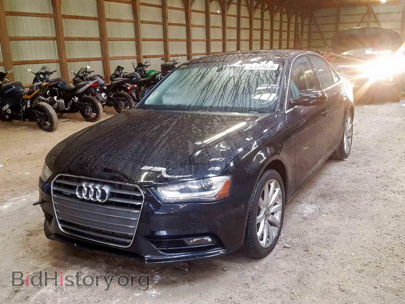 2013 AUDI A4 - VIN: WAUKFCFL8DN036017 - Photo 2