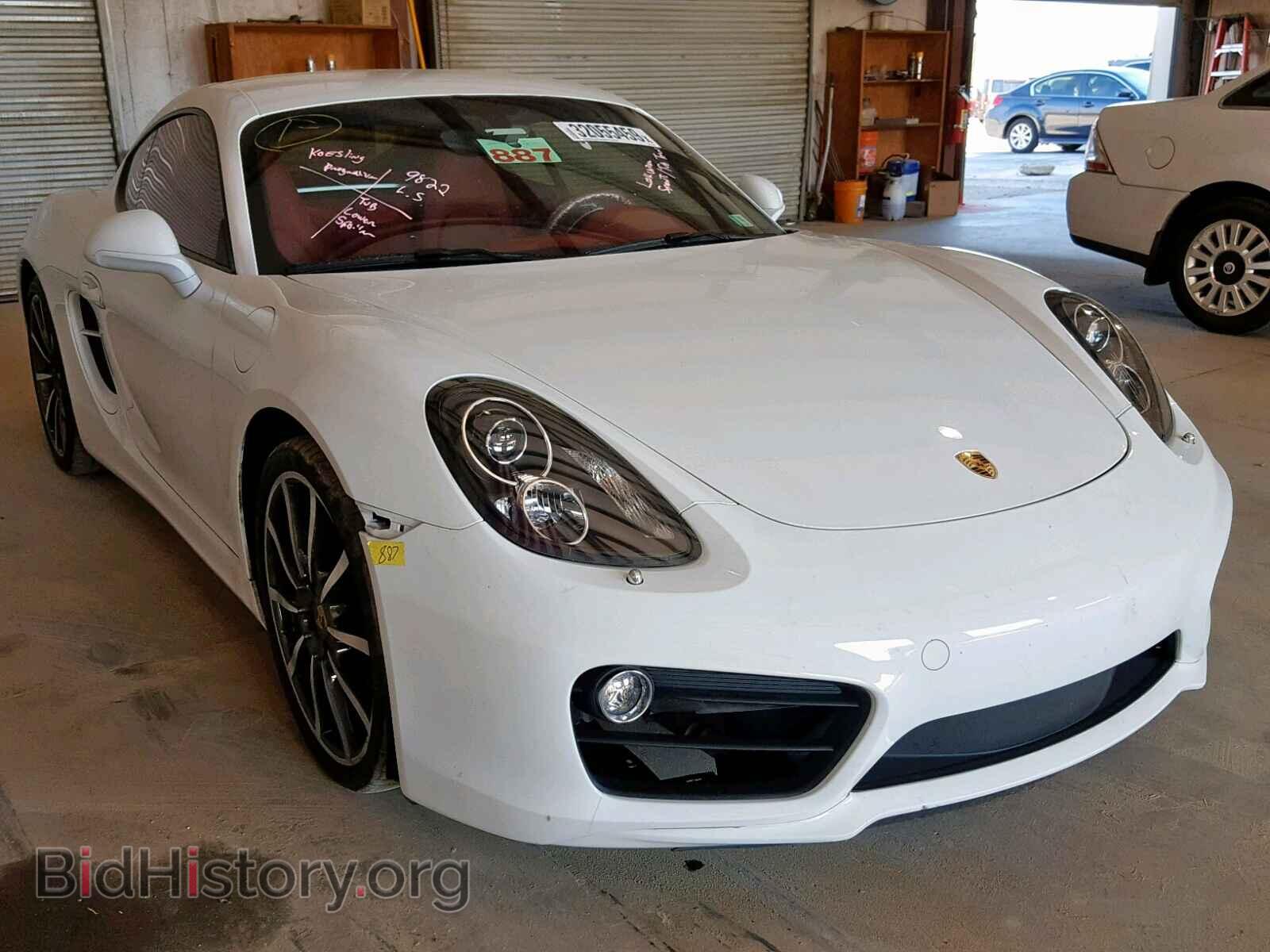 Photo WP0AB2A82EK192760 - PORSCHE CAYMAN 2014