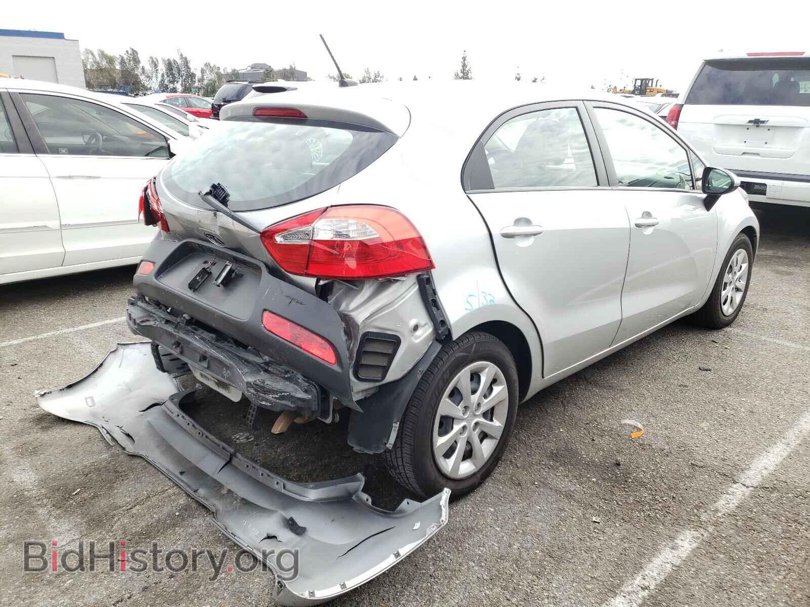 2012 KIA RIO - VIN: KNADM5A35C6013157 - Фото 4