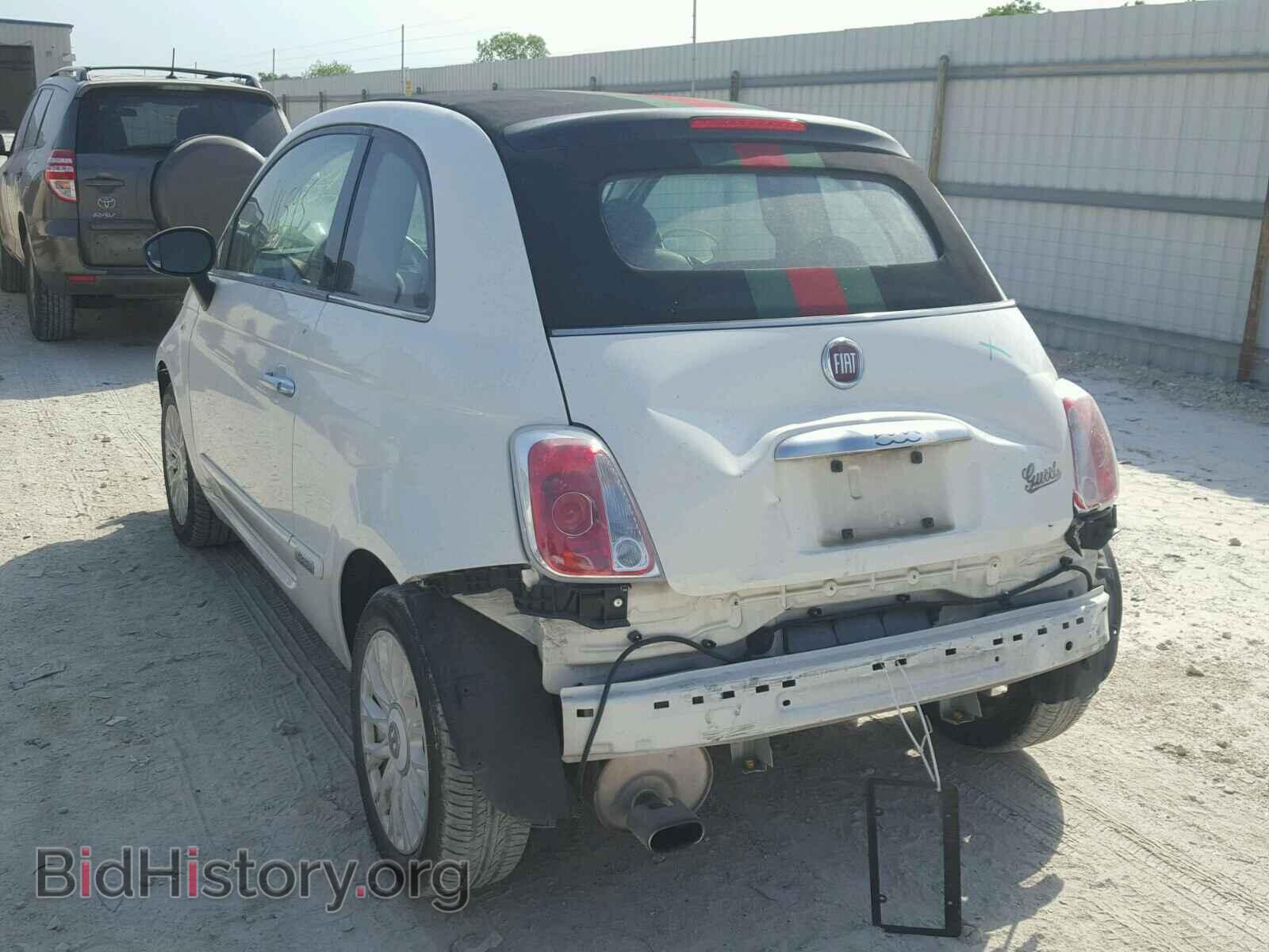 2012 FIAT 500 - VIN: 3C3CFFER5CT229145 - Фото 3