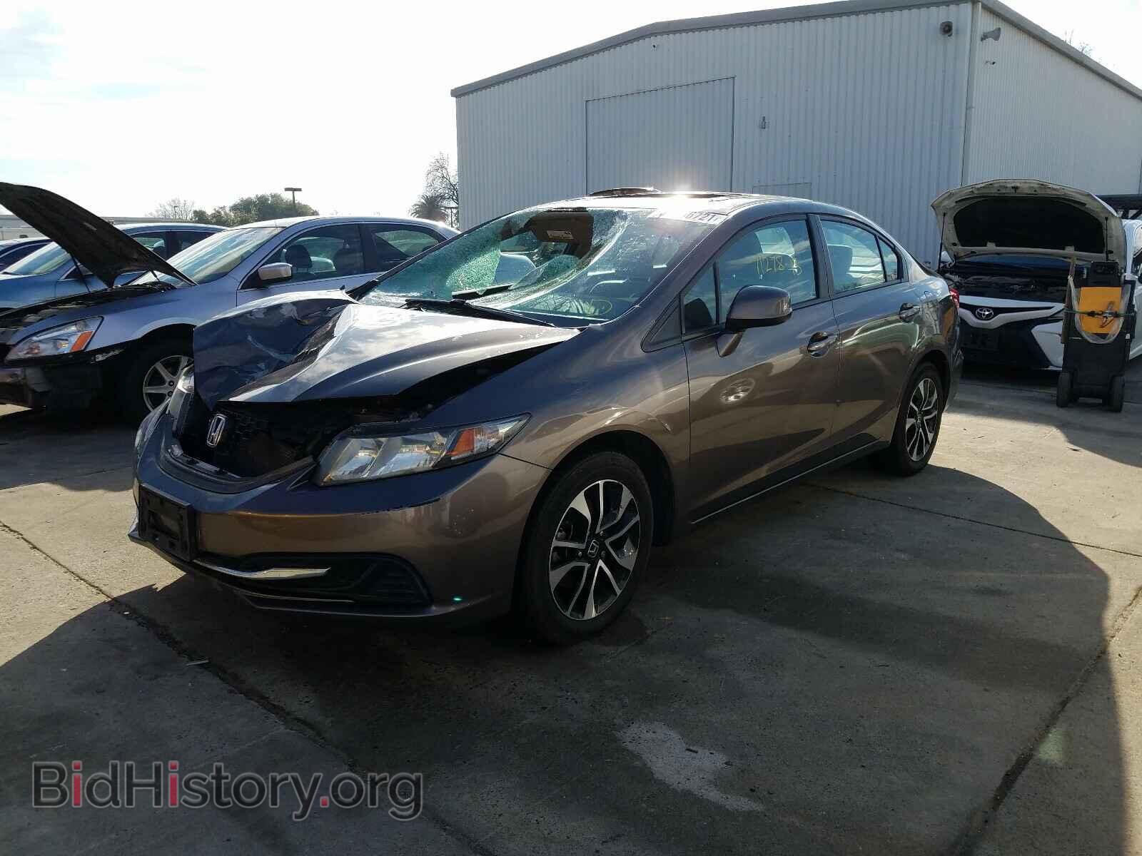 2013 HONDA CIVIC - VIN: 2HGFB2F89DH506233 - Фото 2