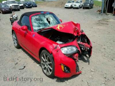 2011 Mazda MIATA MX-5 Miata, красный — VIN JM1NC2NF6B0218646, Copart