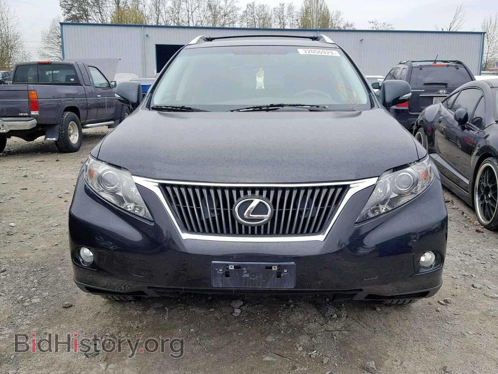2012 LEXUS RX 350 - VIN: 2T2BK1BA9CC126992 - Фото 9