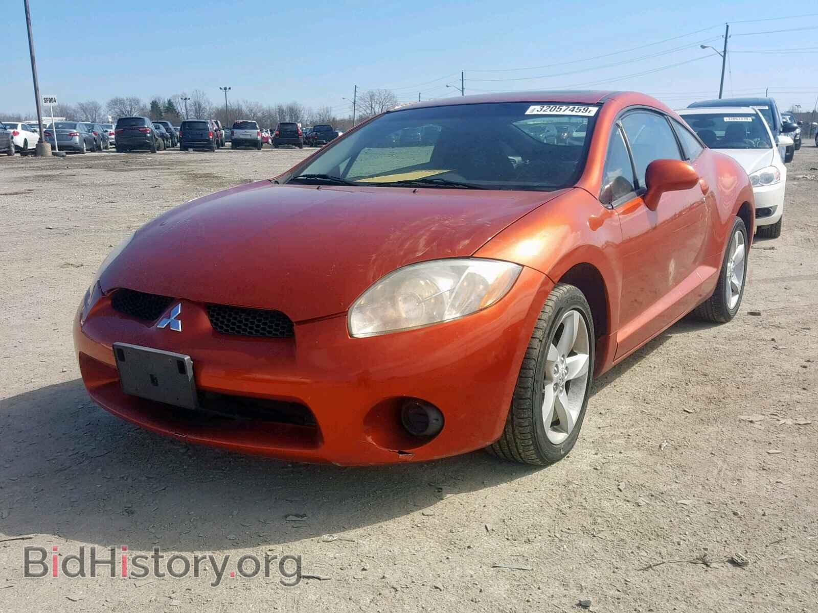 2007 MITSUBISHI ECLIPSE - VIN: 4A3AK24F27E007499 - Фото 2