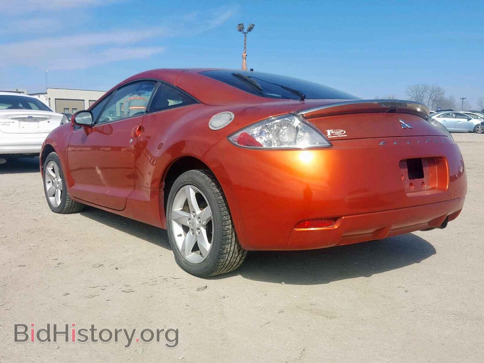 2007 MITSUBISHI ECLIPSE - VIN: 4A3AK24F27E007499 - Фото 3