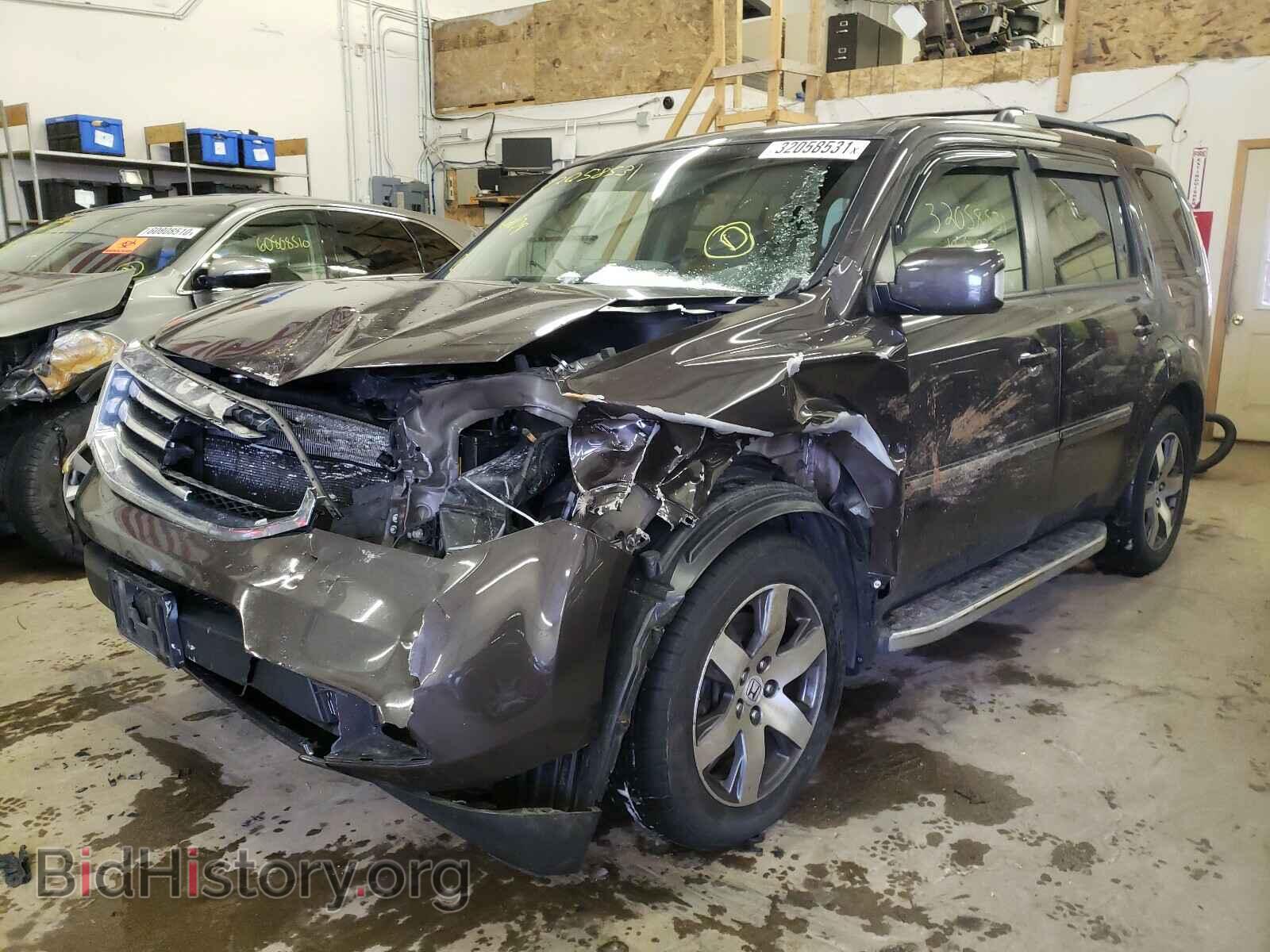 2012 HONDA PILOT - VIN: 5FNYF4H95CB016759 - Фото 2