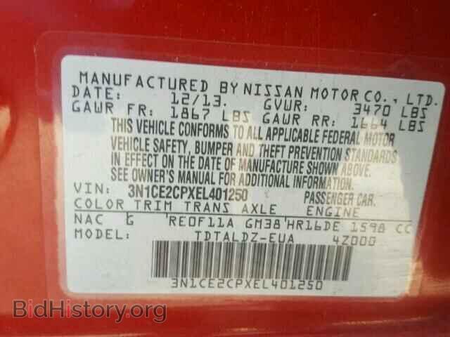 2014 NISSAN VERSA - VIN: 3N1CE2CPXEL401250 - Photo 10