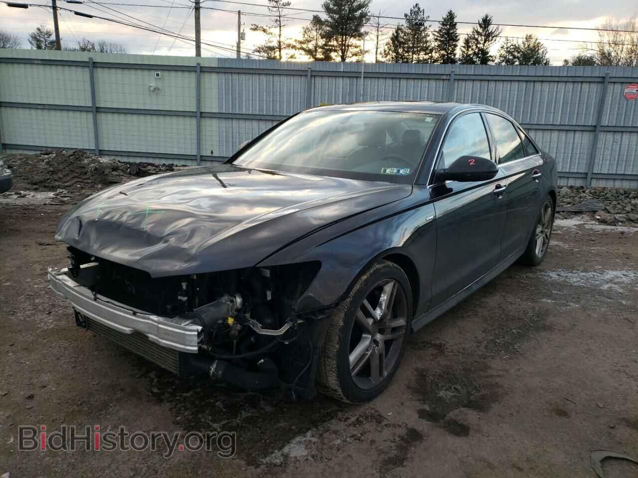 2016 AUDI A6 - VIN: WAUGFBFC9GN093959 - Фото 2