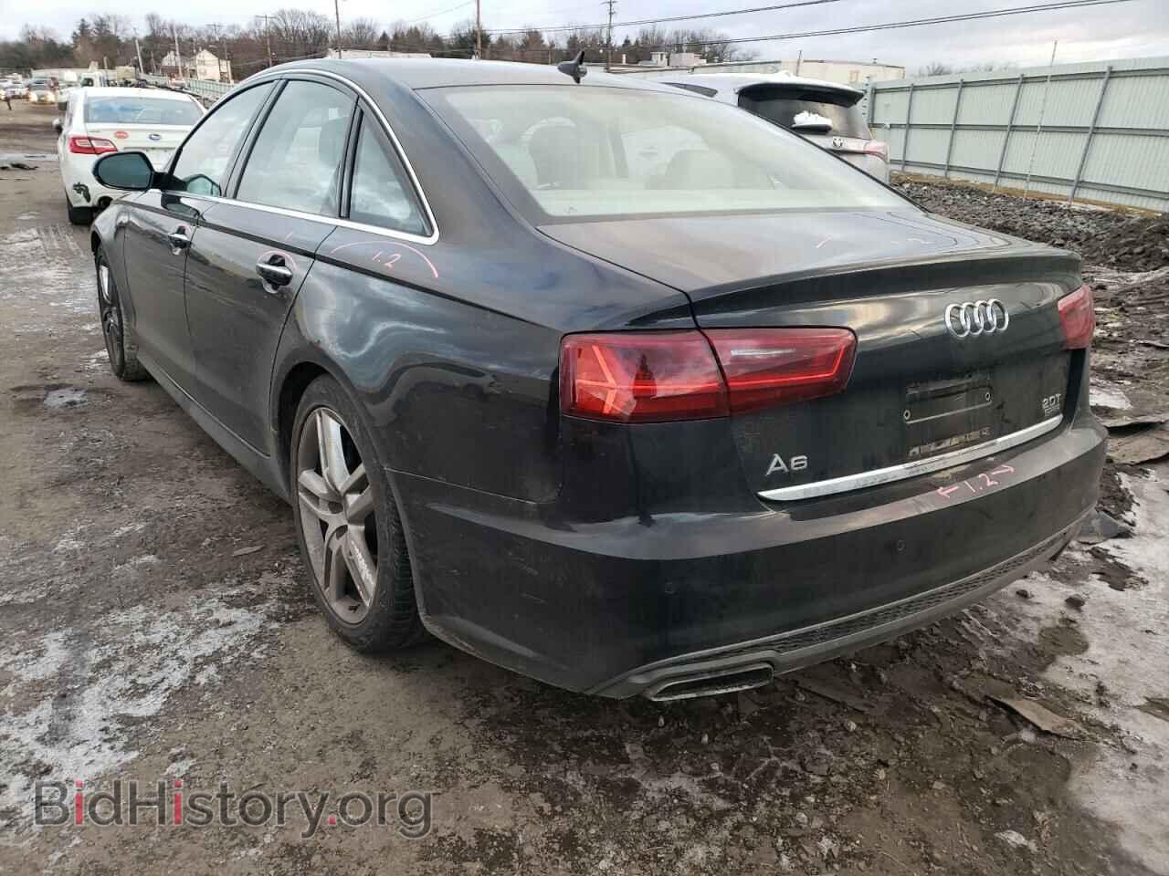 2016 AUDI A6 - VIN: WAUGFBFC9GN093959 - Фото 3