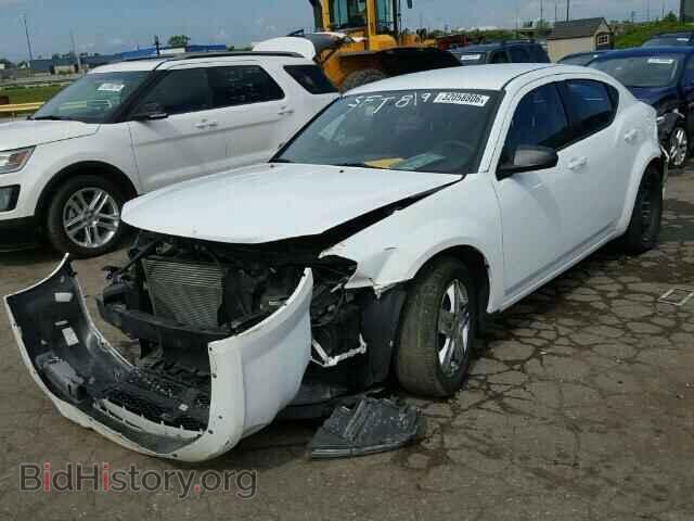 2012 DODGE AVENGER - VIN: 1C3CDZAB8CN272765 - Фото 2