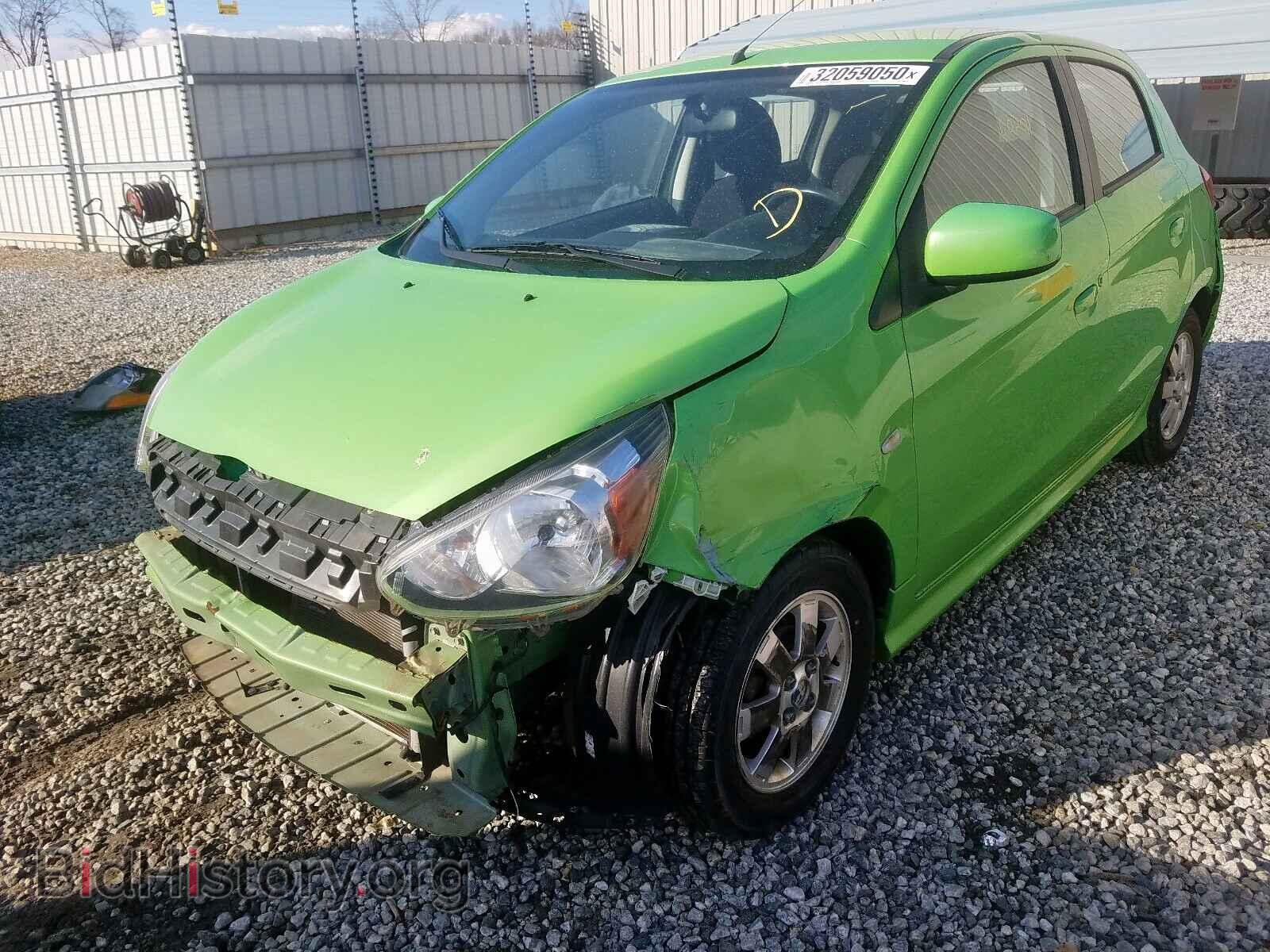 2014 MITSUBISHI MIRAGE - VIN: ML32A4HJ4EH015588 - Фото 2