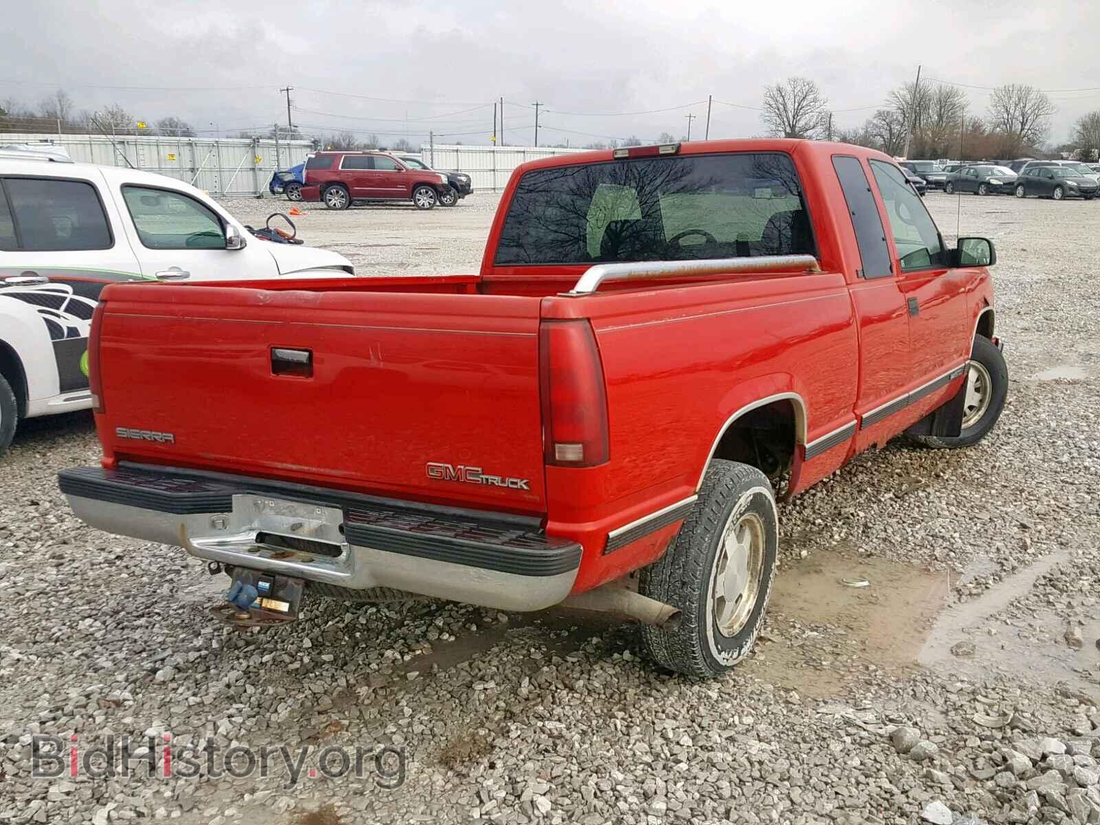 1996 GMC SIERRA C15 - VIN: 1GTEC19M0TE524507 - Фото 4