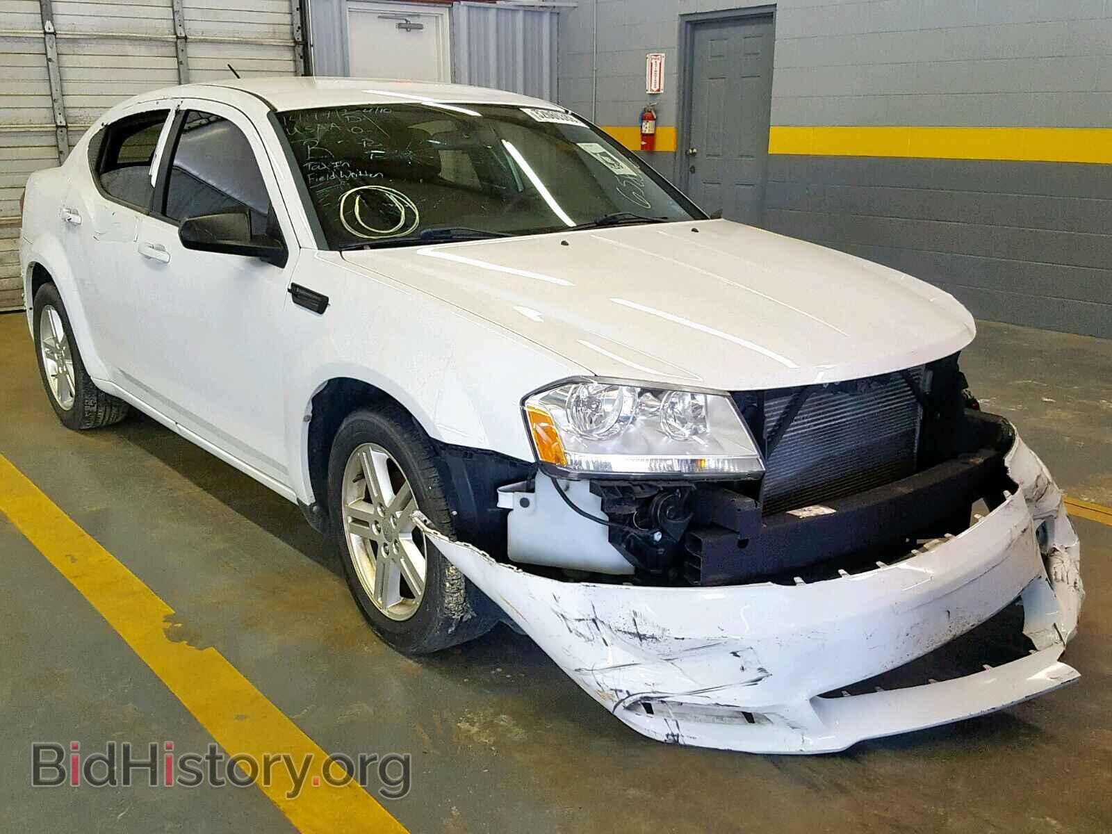Фотография 1C3CDZAB5DN658366 - DODGE AVENGER 2013