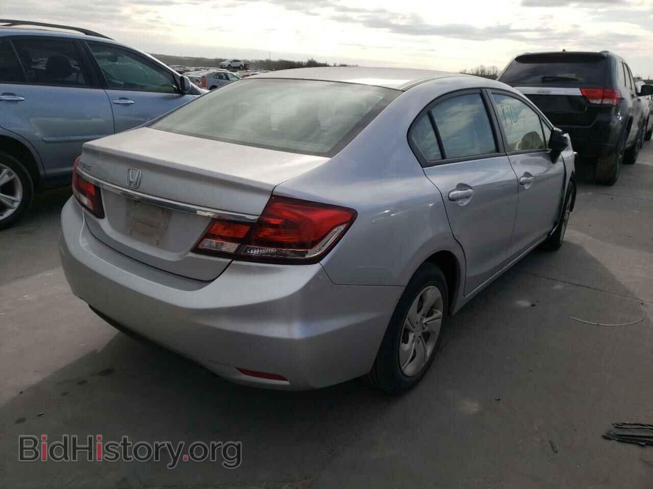2013 HONDA CIVIC - VIN: 2HGFB2F54DH501558 - Фото 4