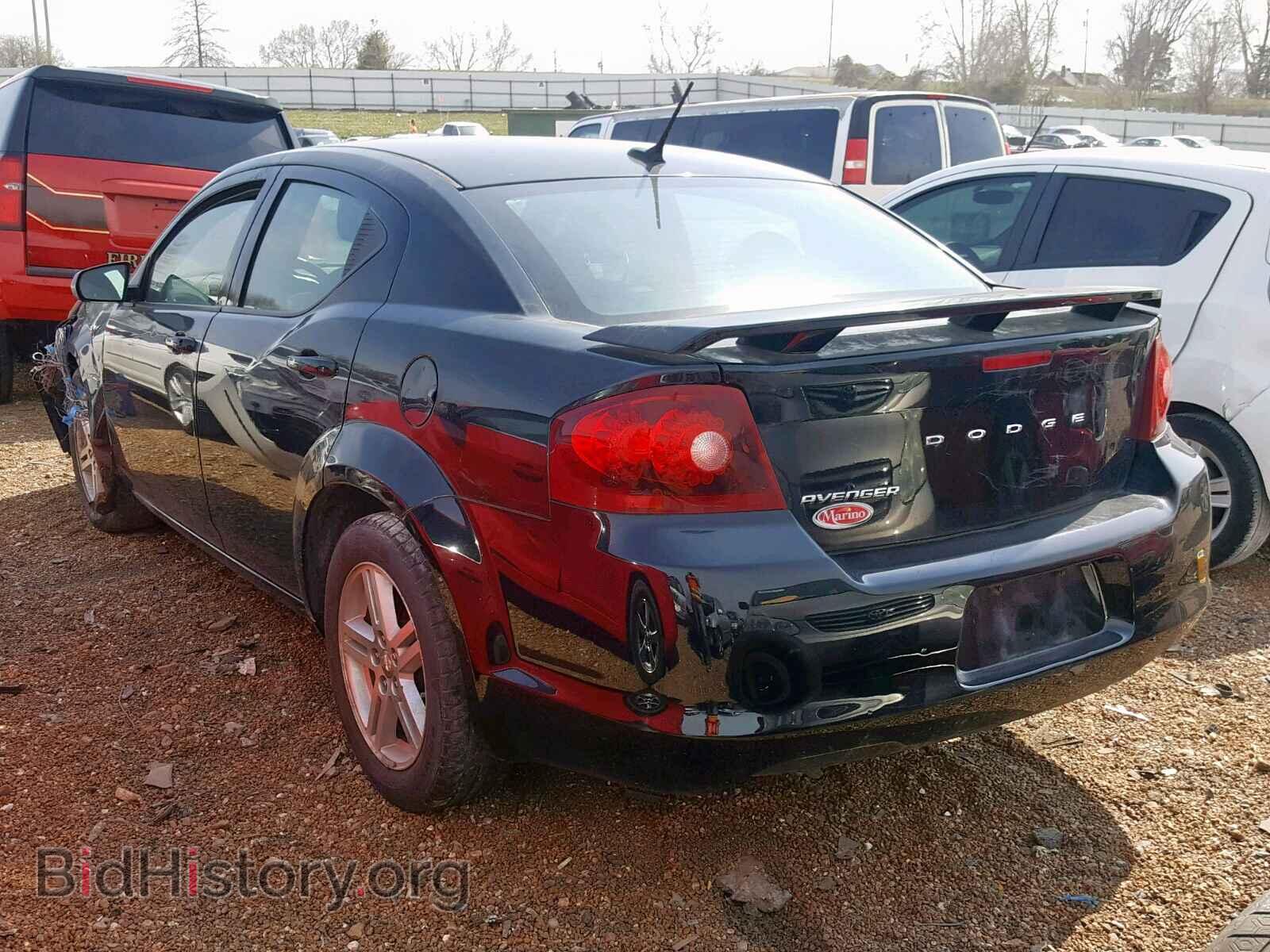 2014 DODGE AVENGER - VIN: 1C3CDZAB1EN203337 - Фото 3