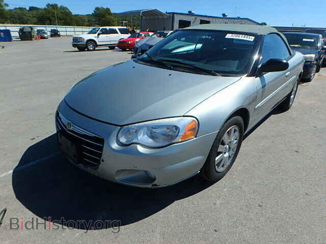 2004 CHRYSLER SEBRING - VIN: 1C3EL65R54N363379 - Фото 2