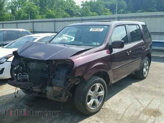 2014 HONDA PILOT - VIN: 5FNYF4H51EB044199 - Фото 2