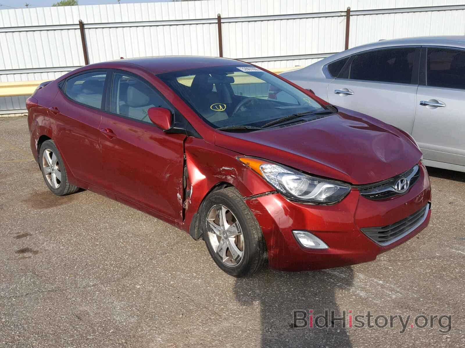 Photo 5NPDH4AEXDH407134 - HYUNDAI ELANTRA 2013