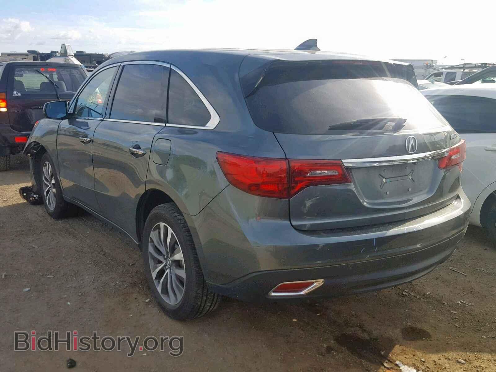 2015 ACURA MDX - VIN: 5FRYD3H44FB013004 - Фото 3