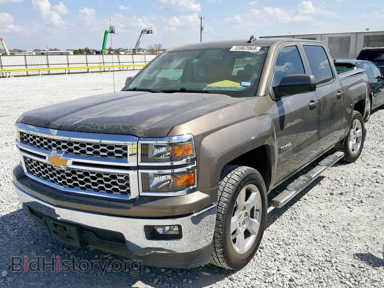 2014 CHEVROLET SILVERADO - VIN: 3GCPCREC9EG491622 - Фото 2
