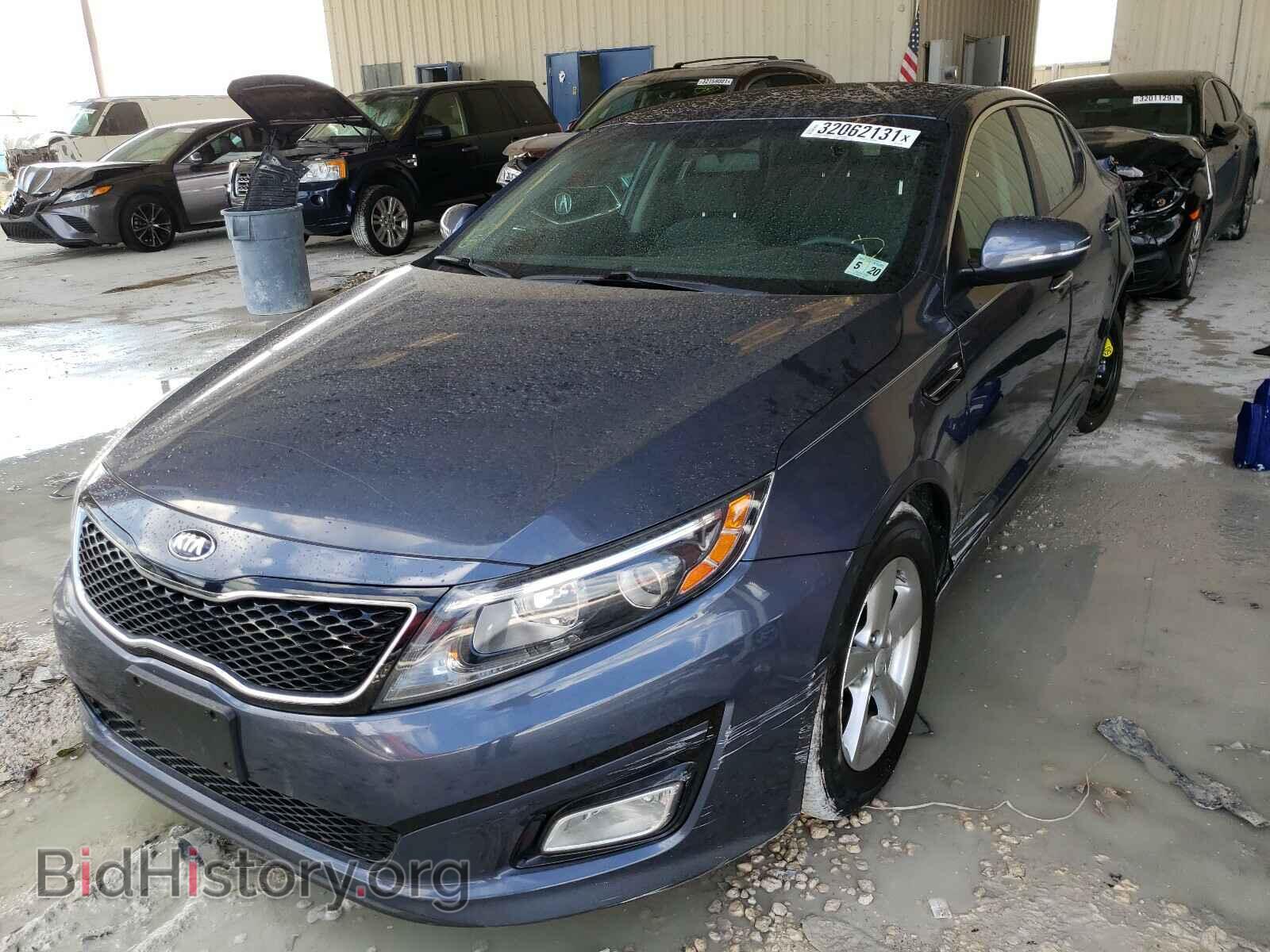 2015 KIA OPTIMA - VIN: KNAGM4A73F5592458 - Фото 2