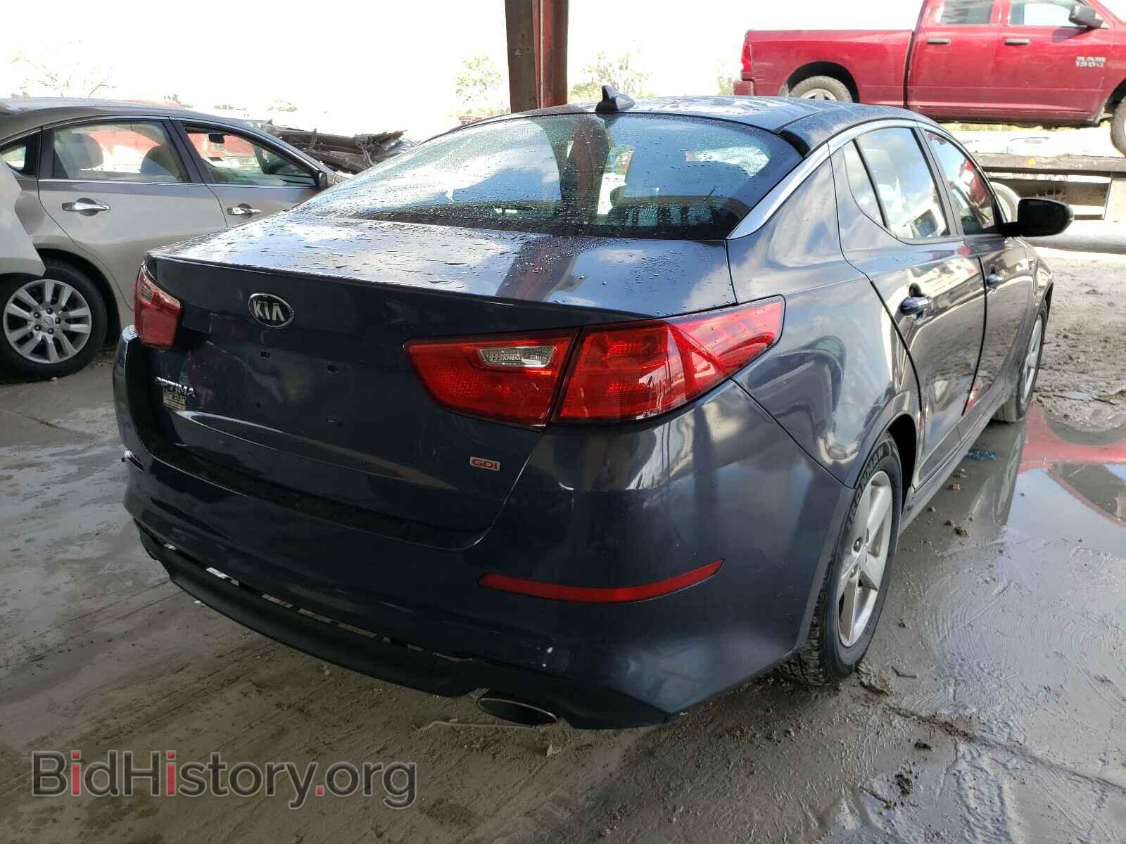 2015 KIA OPTIMA - VIN: KNAGM4A73F5592458 - Фото 4