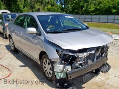 2011 Toyota COROLLA BA, серебристый — VIN 2T1BU4EE2BC723382, Copart