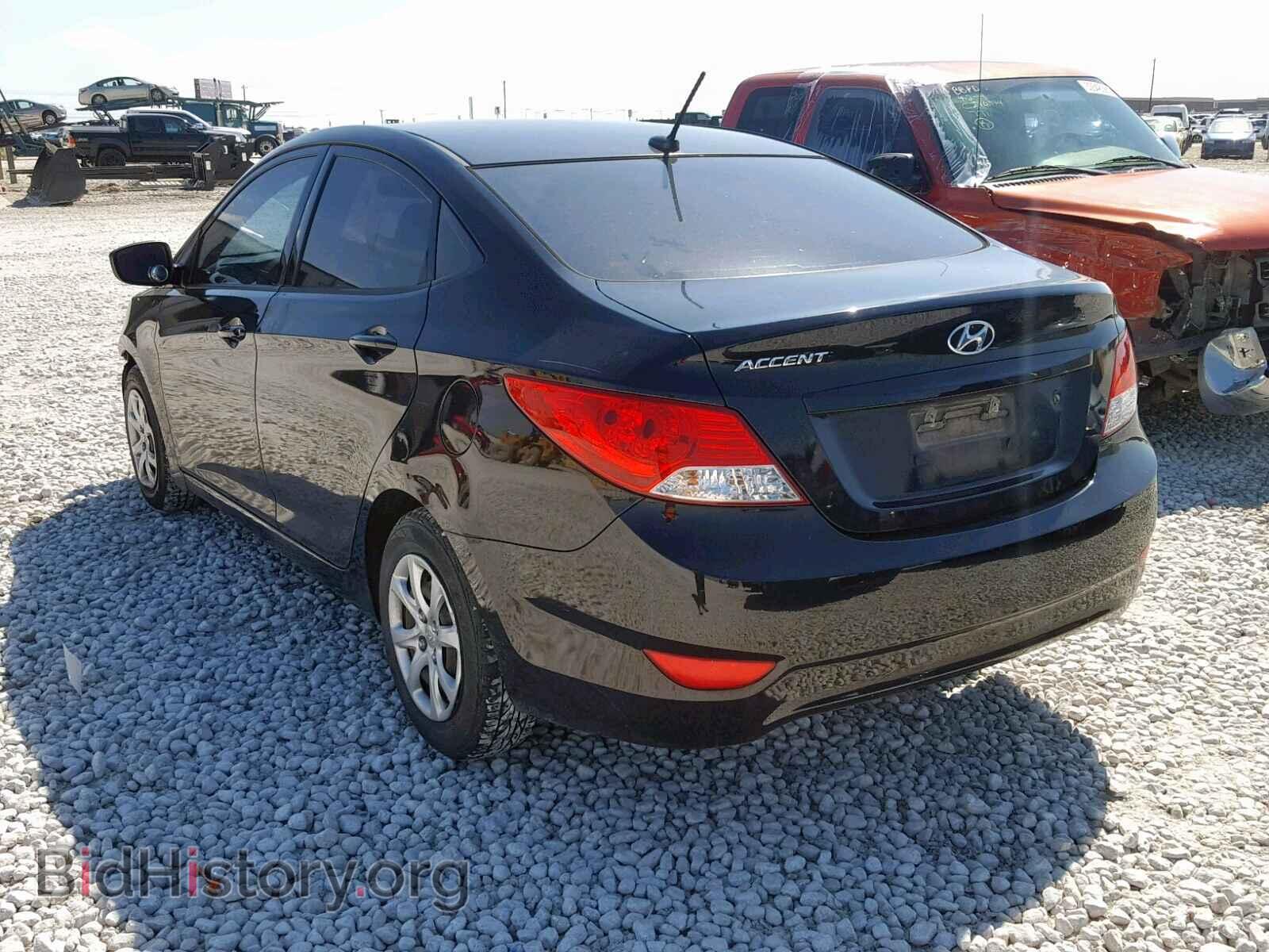 2013 HYUNDAI ACCENT - VIN: KMHCT4AE6DU561688 - Фото 3