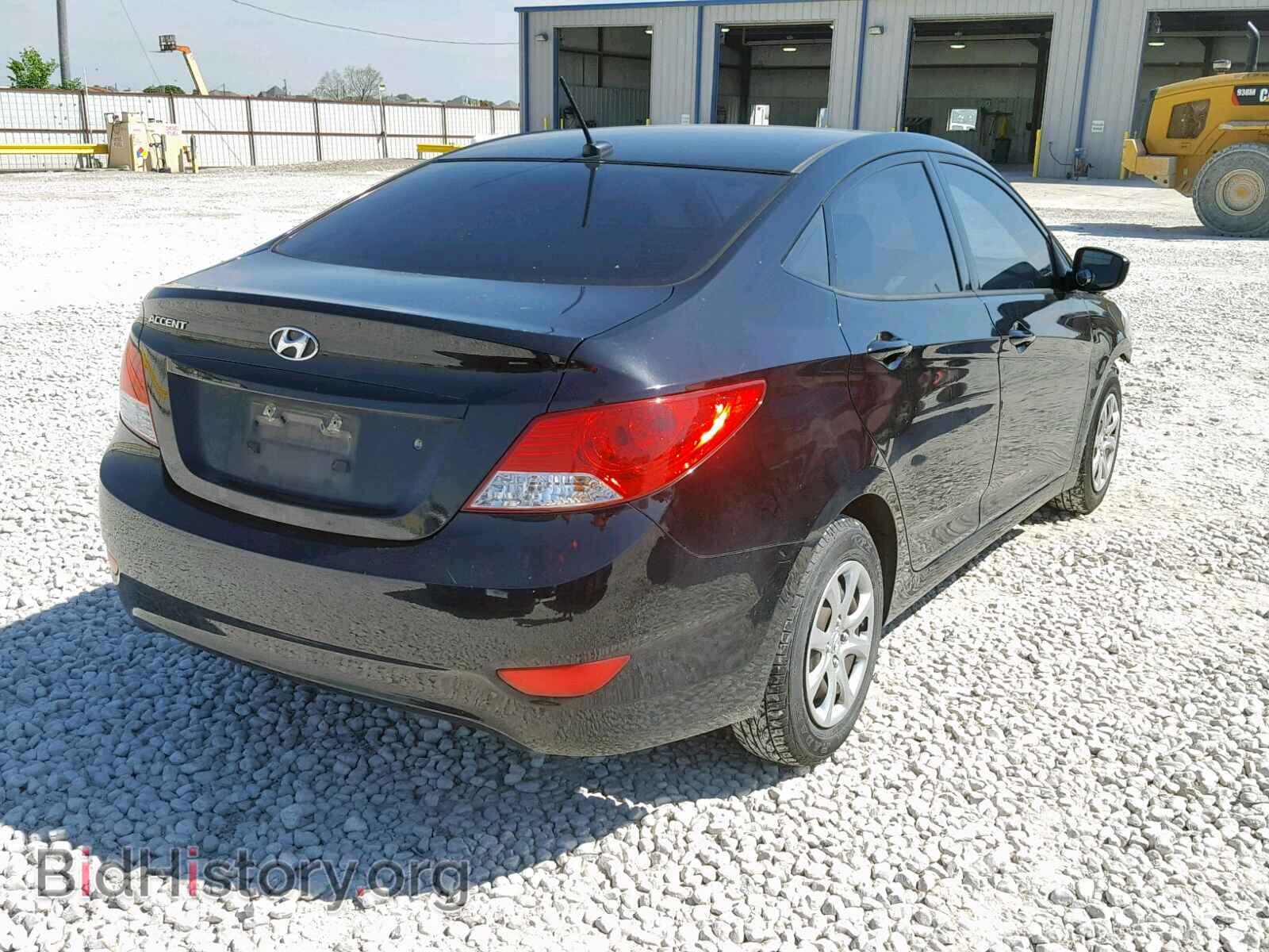 2013 HYUNDAI ACCENT - VIN: KMHCT4AE6DU561688 - Фото 4
