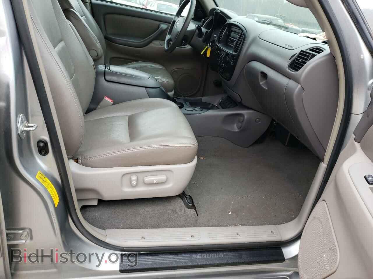2007 TOYOTA SEQUOIA - VIN: 5TDBT44A67S286521 - Фото 5