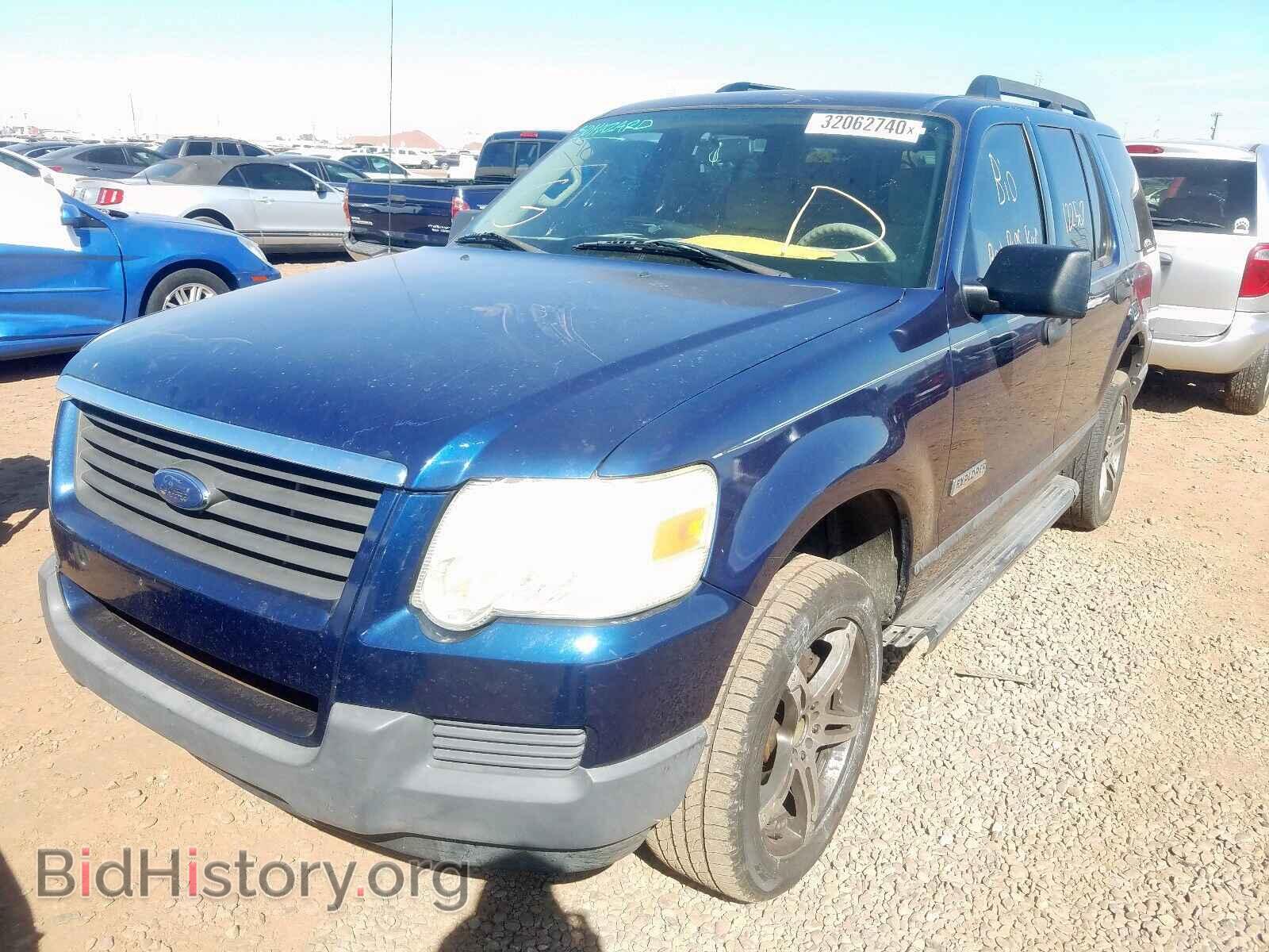 2006 FORD EXPLORER - VIN: 1FMEU62EX6UA18234 - Фото 2