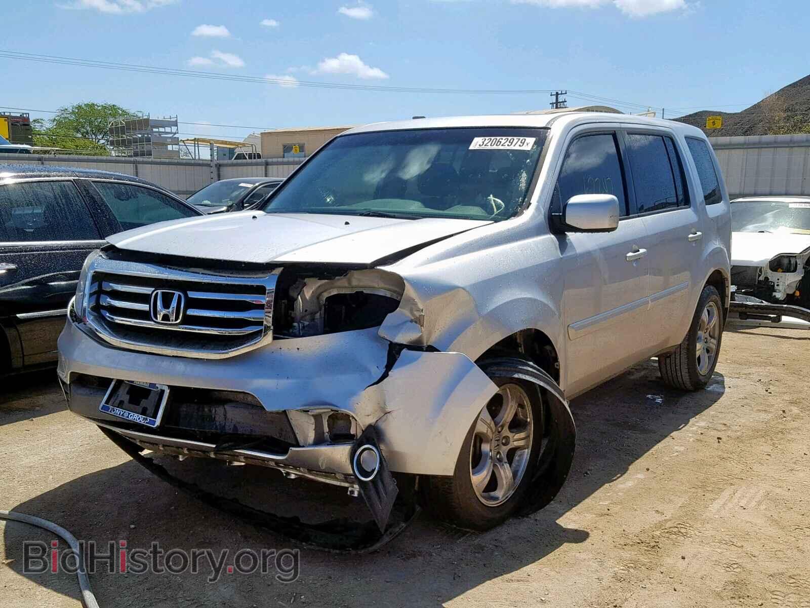 2012 HONDA PILOT EXL - VIN: 5FNYF3H59CB031577 - Photo 2