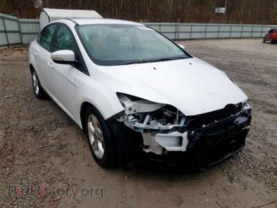 2013 Ford FOCUS Focus SE, белый — VIN 1FADP3F26DL142810, Copart