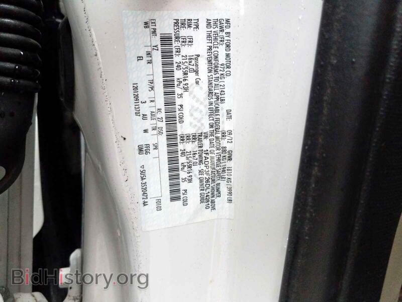 2013 Ford FOCUS (VIN 1FADP3F26DL142810) — фото 10 из 10