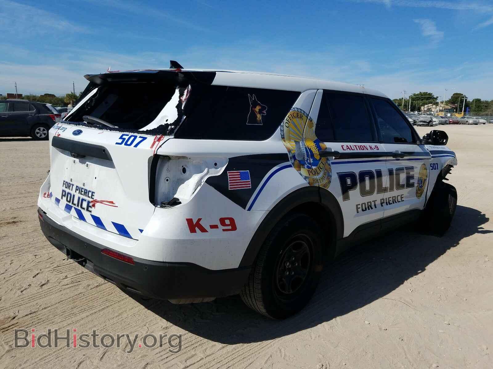 2020 FORD EXPLORER - VIN: 1FM5K8AB6LGB84477 - Фото 4