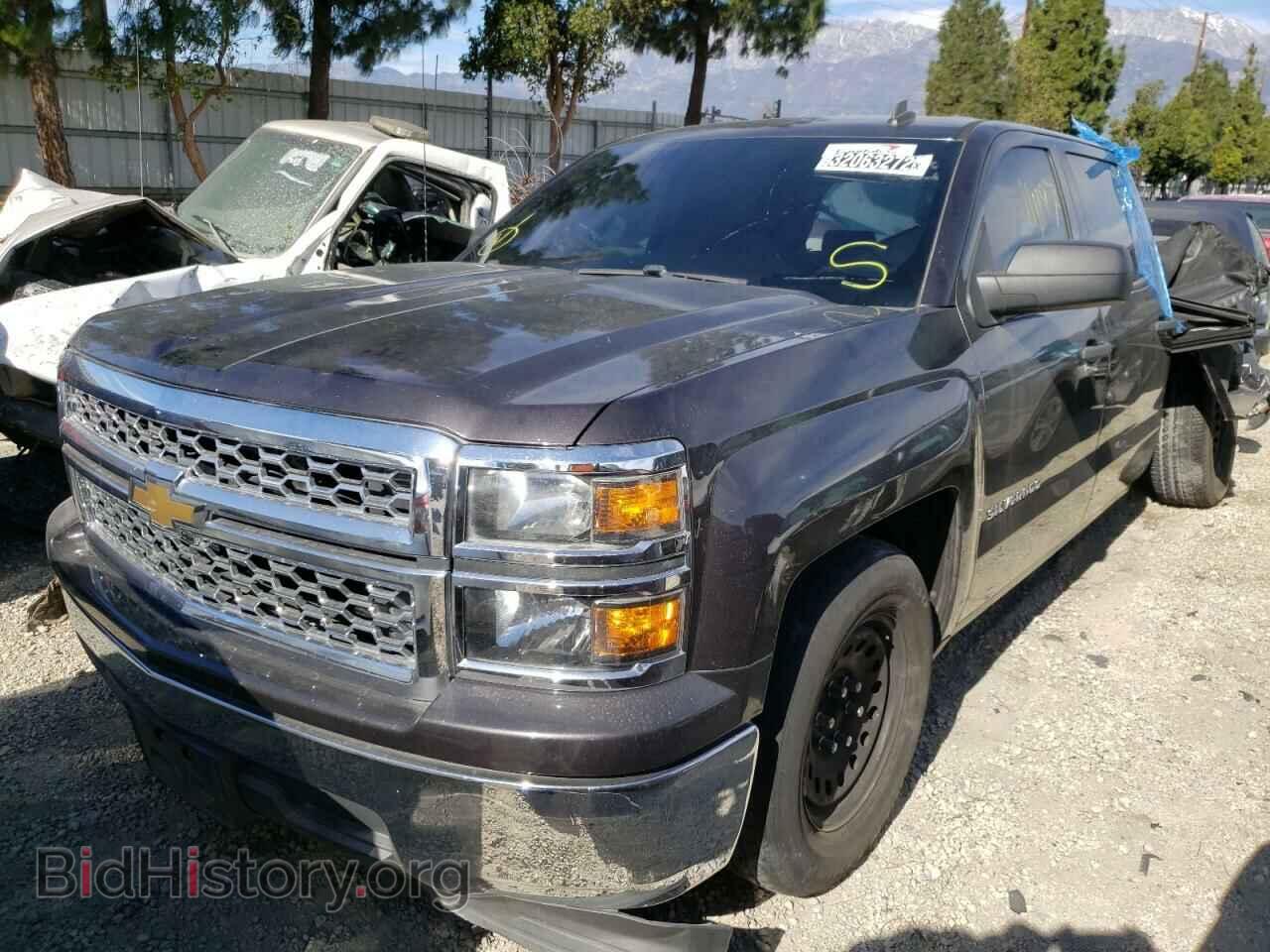 2014 CHEVROLET SILVERADO - VIN: 3GCPCREH0EG426833 - Фото 2