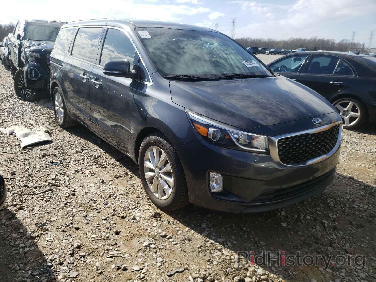 Фотография KNDMC5C13G6168913 - KIA SEDONA 2016