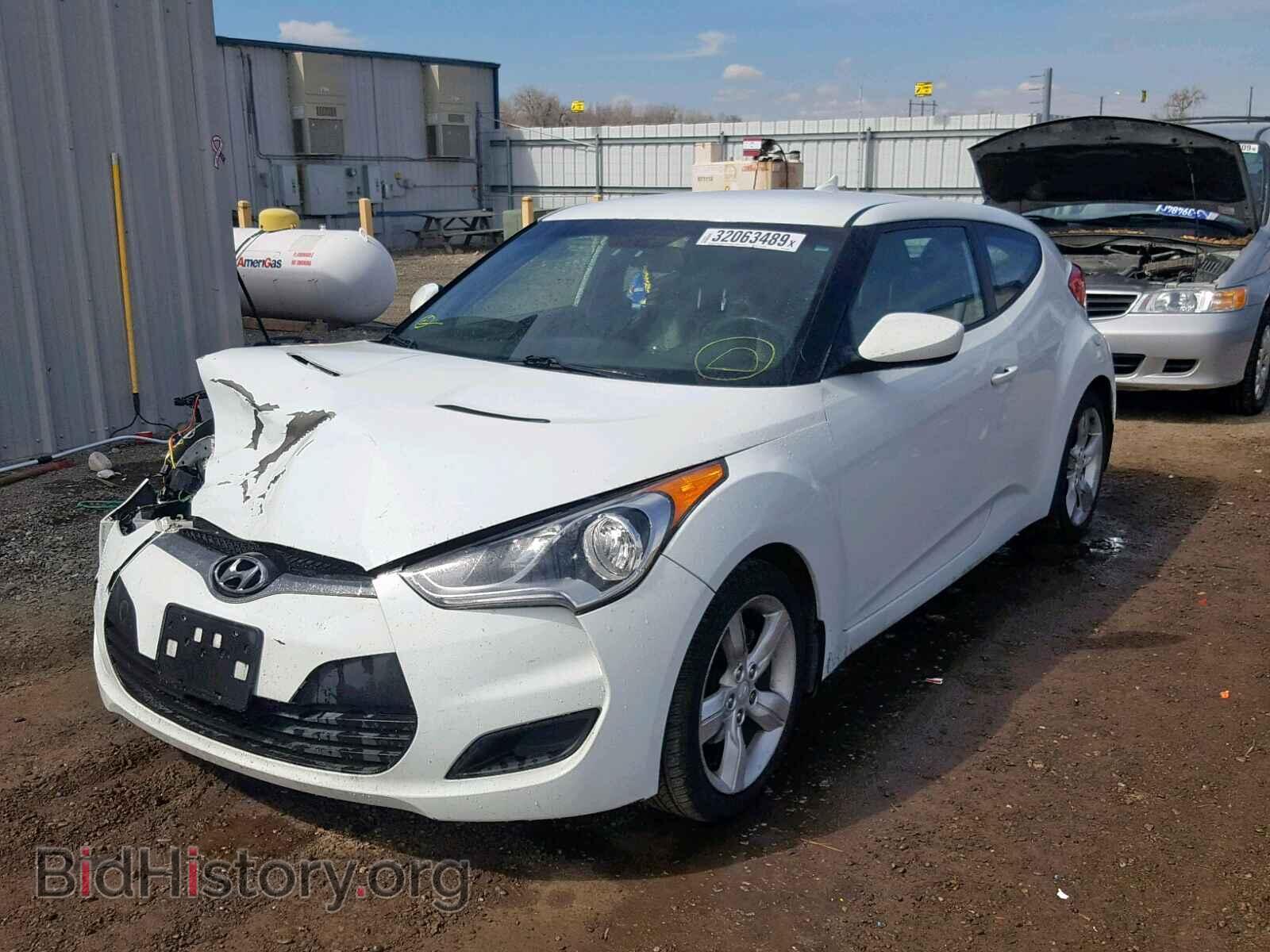 2012 HYUNDAI VELOSTER - VIN: KMHTC6AD0CU064492 - Фото 2
