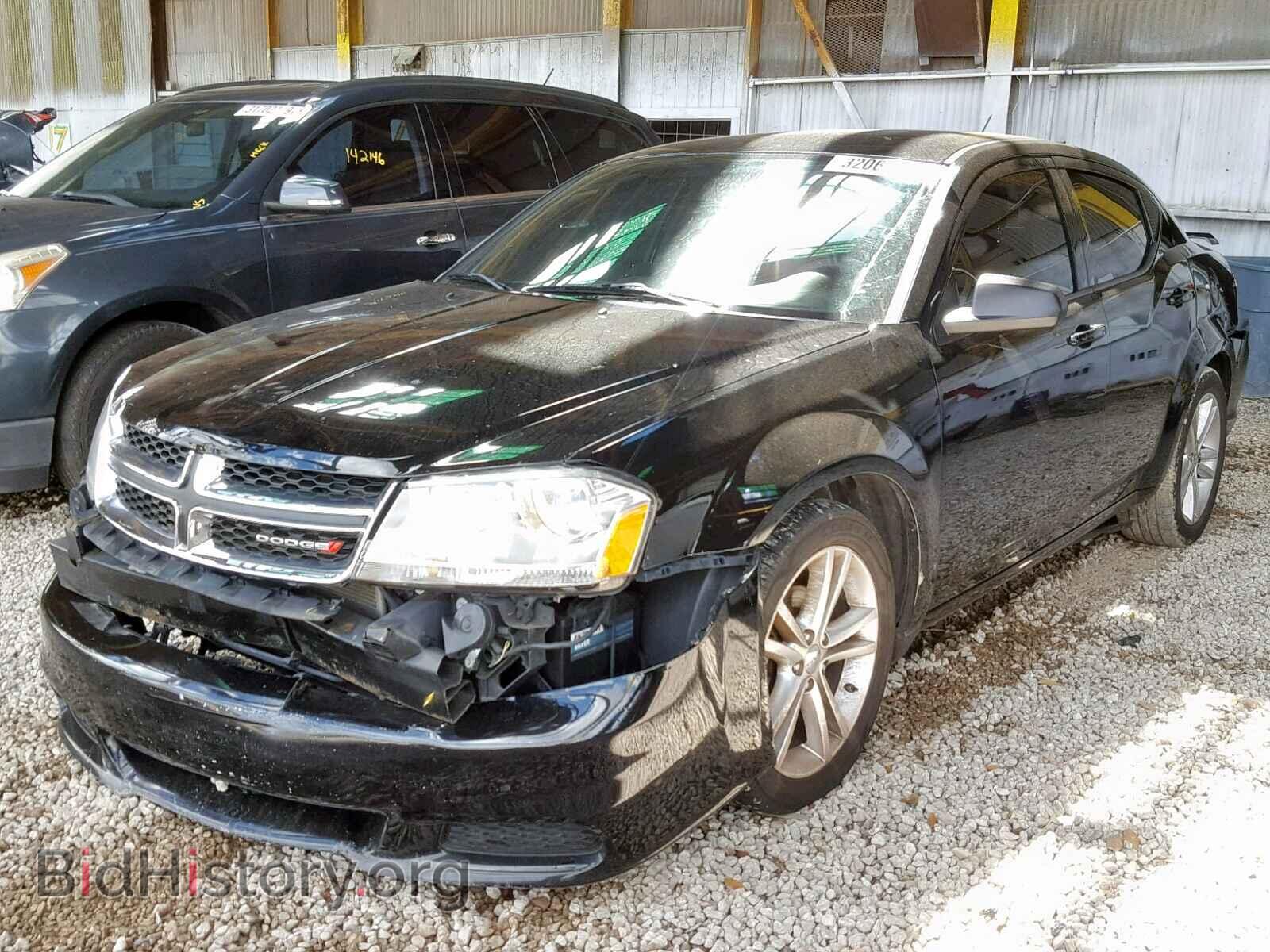 2012 DODGE AVENGER - VIN: 1C3CDZAG6CN314328 - Фото 2