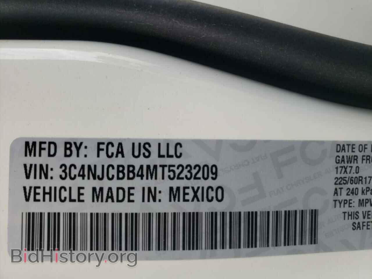 2021 JEEP COMPASS - VIN: 3C4NJCBB4MT523209 - Фото 10