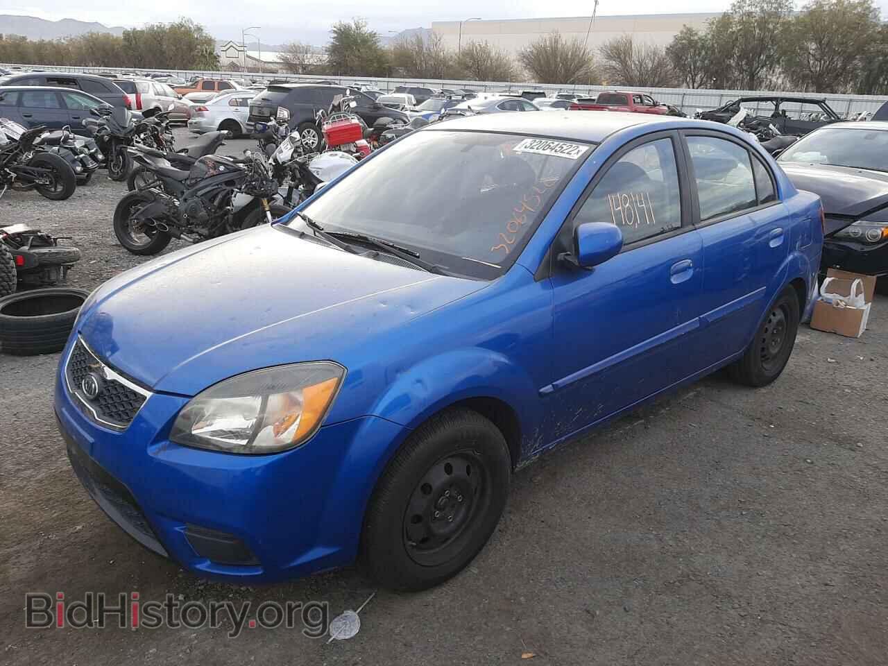 2010 KIA RIO - VIN: KNADH4A32A6709020 - Фото 2