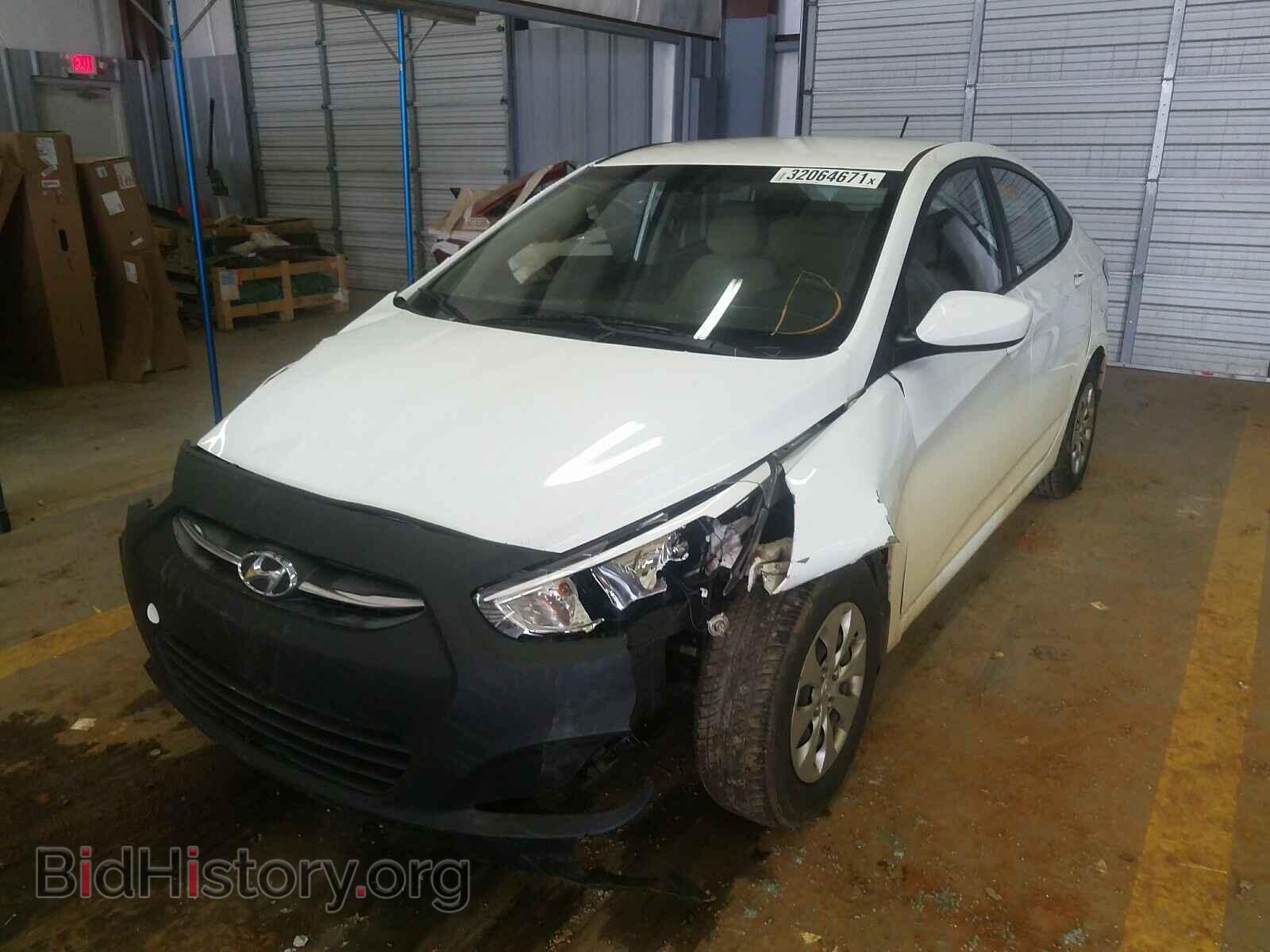 2016 HYUNDAI ACCENT - VIN: KMHCT4AE9GU080578 - Фото 2