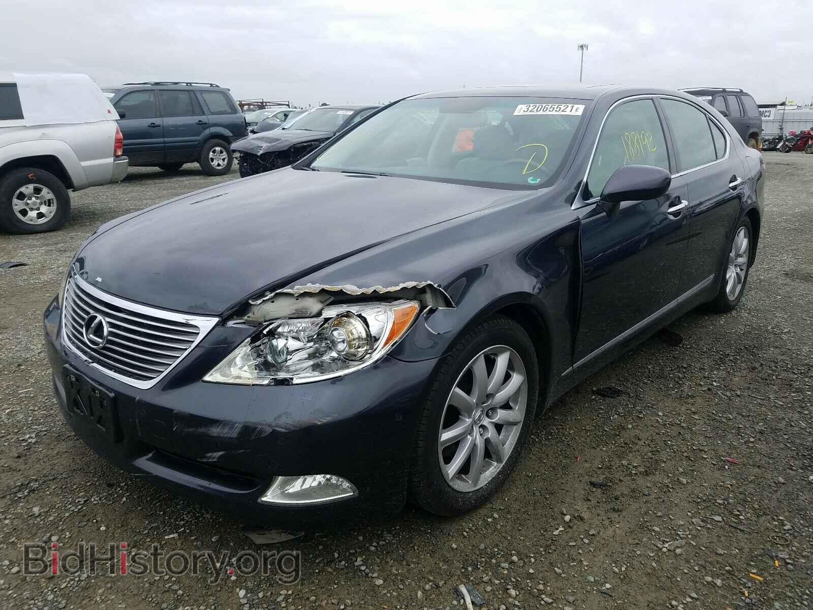 2007 LEXUS LS460 - VIN: JTHBL46FX75040231 - Фото 2
