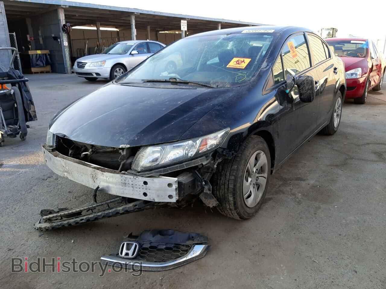 2015 HONDA CIVIC - VIN: 2HGFB2F54FH511509 - Фото 2
