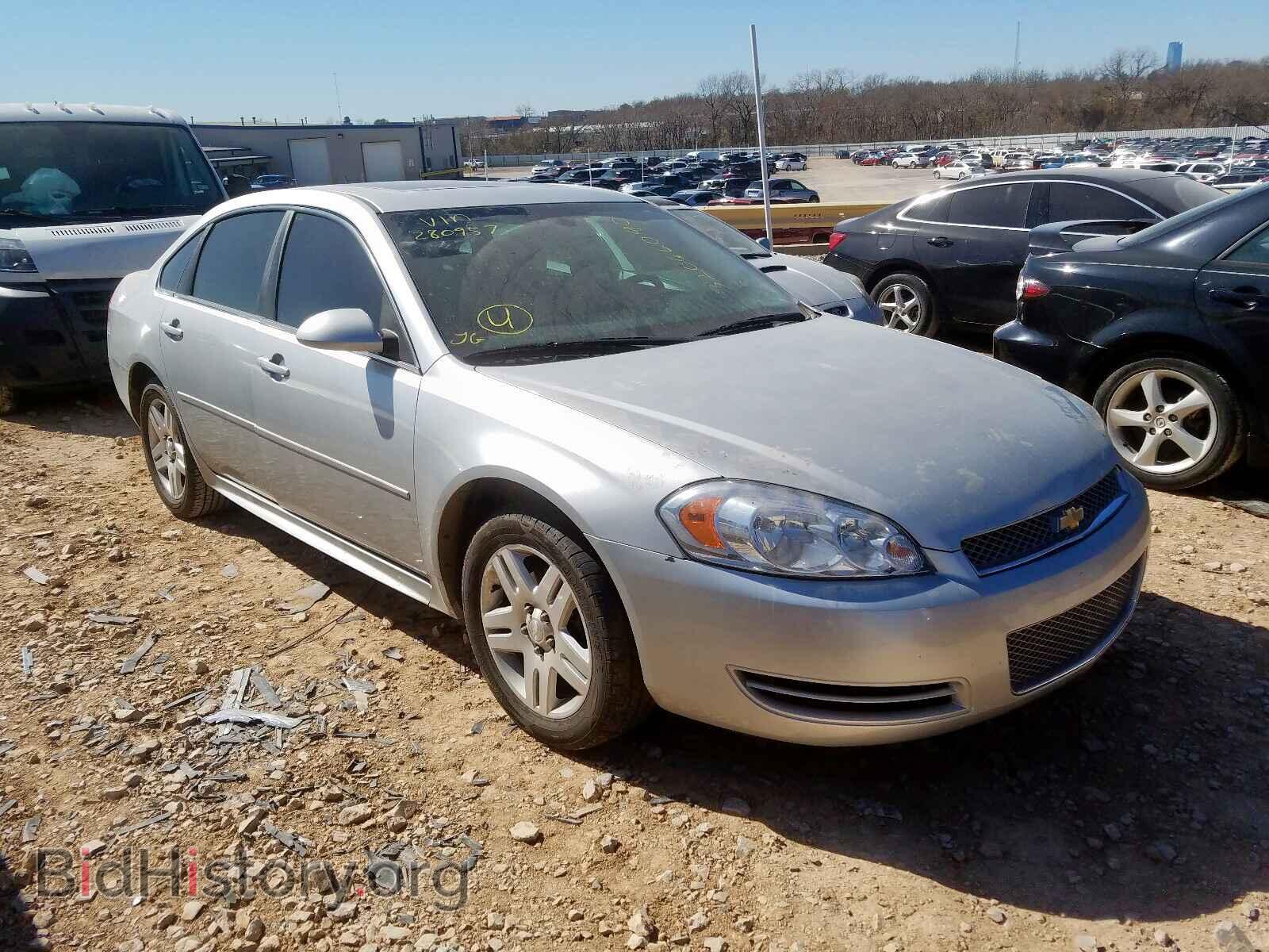 Фотография 2G1WG5E35C1280957 - CHEVROLET IMPALA 2012