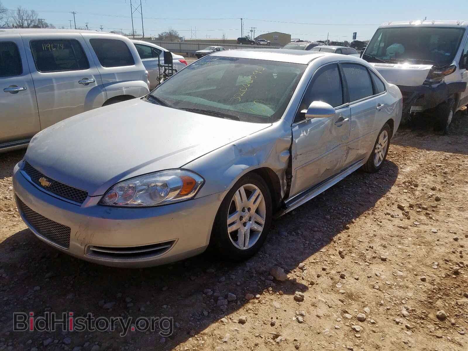2012 CHEVROLET IMPALA - VIN: 2G1WG5E35C1280957 - Фото 2