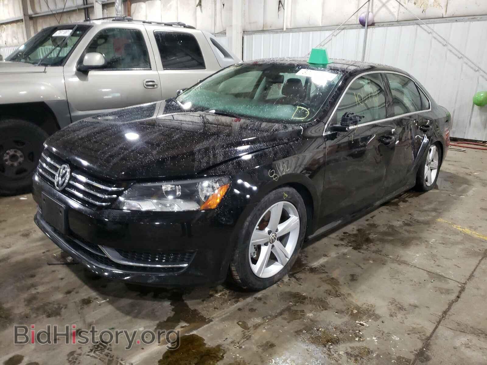 2012 VOLKSWAGEN PASSAT - VIN: 1VWBP7A31CC019789 - Фото 2
